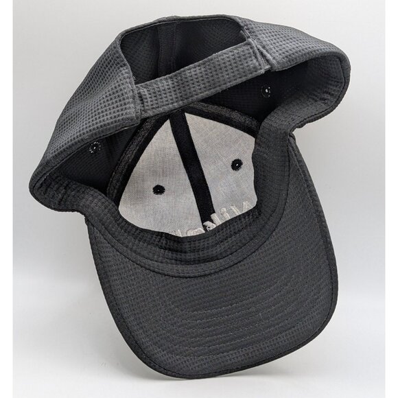 Nikon Embroidered Black White Adjustable Strap Back Hat Cap Photographer - Picture 4 of 5